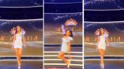 Todo quedó grabado: Diana Silva casi se cayó por unas escaleras durante su participación en el Miss Venezuela: El Reto
