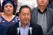 Arce denuncia intento de ‘golpe’ del Legislativo con maniobras para prórroga de mandato