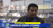 Niños y jóvenes participan en la XVIII Feria Internacional del Libro de Cochabamba para fomentar la lectura