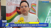 Sucre se prepara para el XV Festival de la Comida Boliviana con la participación de los nueve departamentos
