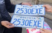 Las placas de identificación vehicular