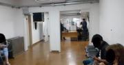 Escena de lucha en Tribunales: una víctima trompeó al supuesto atacante