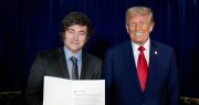 Javier Milei felicitó a Donald Trump por el acuerdo entre Israel y Hamas y hasta pidió que le entreguen el Nobel de la Paz