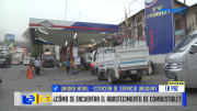 Alta demanda de combustible genera largas filas en estación Uruguay