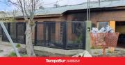 Vecinos asistidos por inhalación de humo tras un incendio