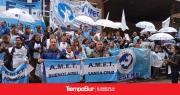 Doble jornada de protesta de AMET por el financiamiento educativo