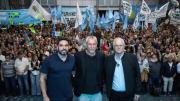 Ferraresi y Taiana encabezaron un multitudinario acto en Avellaneda