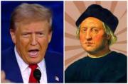 Trump enaltece el Día de Colón ante borrado de la historia de la izquierda radical, quienes defienden los derechos ancestrales de los indígenas