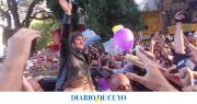 Hubo tensión entre militantes a favor y en contra de Javier Milei en Mendoza