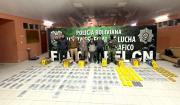 Aprehenden tres personas que transportaban 174 paquetes de cocaína en un bus interprovincial