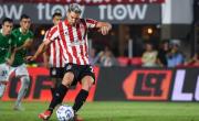 Estudiantes sufrió la lesión de Lucas Alario a días de enfrentar a Belgrano y a Gimnasia: ¿cuántos partidos estará ausente?