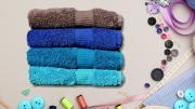 Un truco de costura facilísimo: cómo coser tus propias toallas para el baño en el hogar