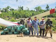 Tras enfrentamiento armado en Villa Tunari, Policía secuestra avioneta con droga y armas