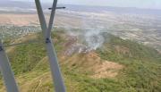 Incendios en Salta: hay focos activos en San Lorenzo y cerca del aeropuerto Martín Miguel de Güemes