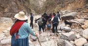 Niña muere arrastrada por un río cuando regresaba de la escuela a su casa