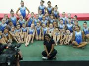 Mágica e inolvidable, Simone Biles le regaló su talento a jóvenes gimnastas en Buenos Aires y se llevó una dosis de argentinidad cuando le pidieron unos Juegos Olímpicos más
