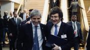 Milei celebró el auxilio de Estados Unidos y elogió a Luis Caputo