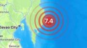 Muere una persona tras un terremoto de magnitud 7,4 en Filipinas que provoca una breve alerta de tsunami