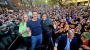 Con respaldo popular, político y empresarial Javier Milei pasó por Mendoza y dejó su impronta