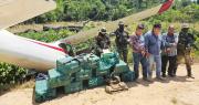 Agentes de Umopar hallan avioneta con droga luego de enfrentarse a tiros con los narcotraficantes