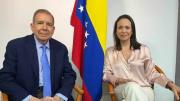 Esto es un carajazo: La reacción de Edmundo González tras felicitar a María Corina Machado por el Nobel