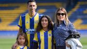 Di María se enojó con un periodista por las críticas a su esposa y lo defenestró en redes : “Sos un caradura”