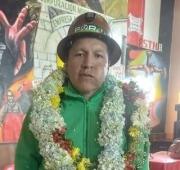 La COB ya tiene a su nuevo secretario Ejecutivo, Mario Argollo, representante del sindicato Huanuni