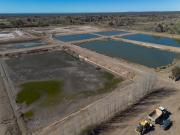 Avanza la ampliación de planta de tratamiento de líquidos cloacales para Huincul y Cutral Co
