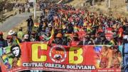 Mario Argollo, del centro minero de Huanuni, es el nuevo ejecutivo de la Central Obrera Boliviana