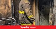 Principio de incendio en un taller fue controlado y sin lesionados