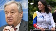 ONU celebra Nobel de María Corina: Refleja las claras aspiraciones del pueblo de Venezuela