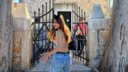 No era: el curioso error de Celeste Cid en medio de su emotivo viaje por Croacia