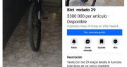 Robo frustrado: la policía recuperó una bicicleta que estaba a la venta