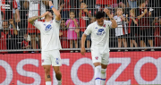 La emoción del hijo de Miguel Ángel Russo, tras hacer un gol minutos después del homenaje a su padre
