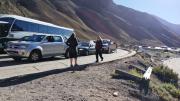 Videos: se picó entre los turistas argentinos por las largas colas en el paso a Chile este viernes