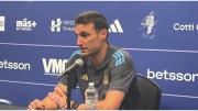 Lionel Scaloni analizó el triunfo ante Venezuela y explicó por qué Lionel Messi no estuvo presente