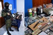 La Policía secuestró un importante arsenal en 15 allanamientos en Neuquén: seis personas fueron detenidas