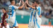Sin Lionel Messi, la Selección argentina consiguió un triunfo ante Venezuela