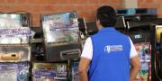Desde 2021, la AJ destruyó 7.947 máquinas y medios de juego ilegales decomisados