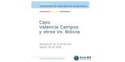 Bolivia indemniza con más $us 600.000 al excoronel Blas Valencia y a otros por tortura