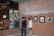Obras de artistas plásticos orureños destacan en Expoteco 2025