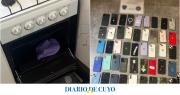 Descubrieron un depósito de celulares robados: había 46 iPhones y estaban escondidos en un horno