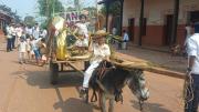 Caravana estudiantil se luce en la entrada folklórica en San Ignacio de Velasco 