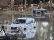 Catastróficas inundaciones en México: gente subida a los techos, autos a la deriva y más de 35 muertos