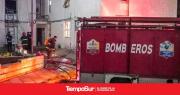 Incendio en Puerto Deseado: Bomberos trabajaron de madrugada