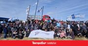 Se inauguró el monumento a los aficionados de los autos clásicos