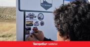 Inauguró el monumento a los aficionados de los autos clásicos
