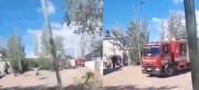 Fuga de gas, explosión y principio de incendio en una toma de Neuquén: un hombre resultó herido