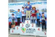 Tres santiagueños brillaron en La Rioja y se subieron a lo más alto del podio en el Argentino de BMX