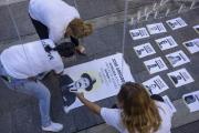 Familiares y activistas participaron en oración por la libertad de presos políticos en Chacao